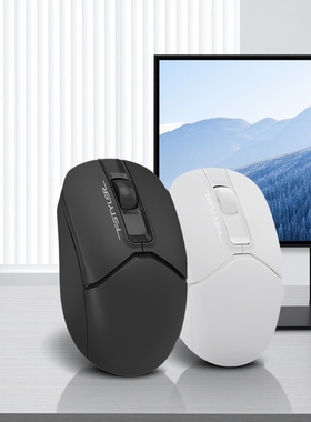 双飞燕（A4TECH）FM12有线鼠标USB接口商务办公台式笔记本对称造型男女通用人体工程学设计