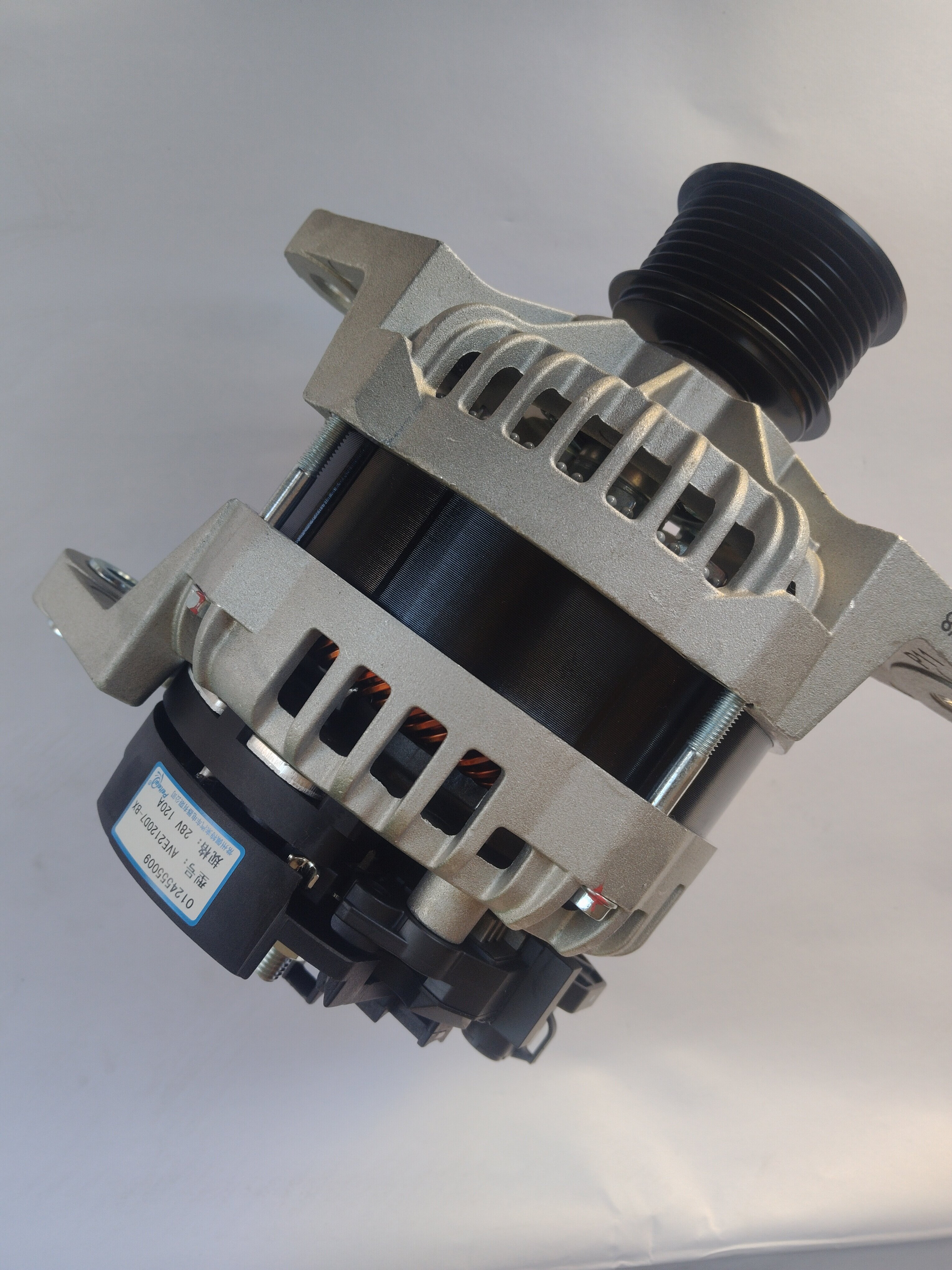 适用卡特C7/C9挖机发电机2120D4-BX件号0124655120 28V120A扁线圈