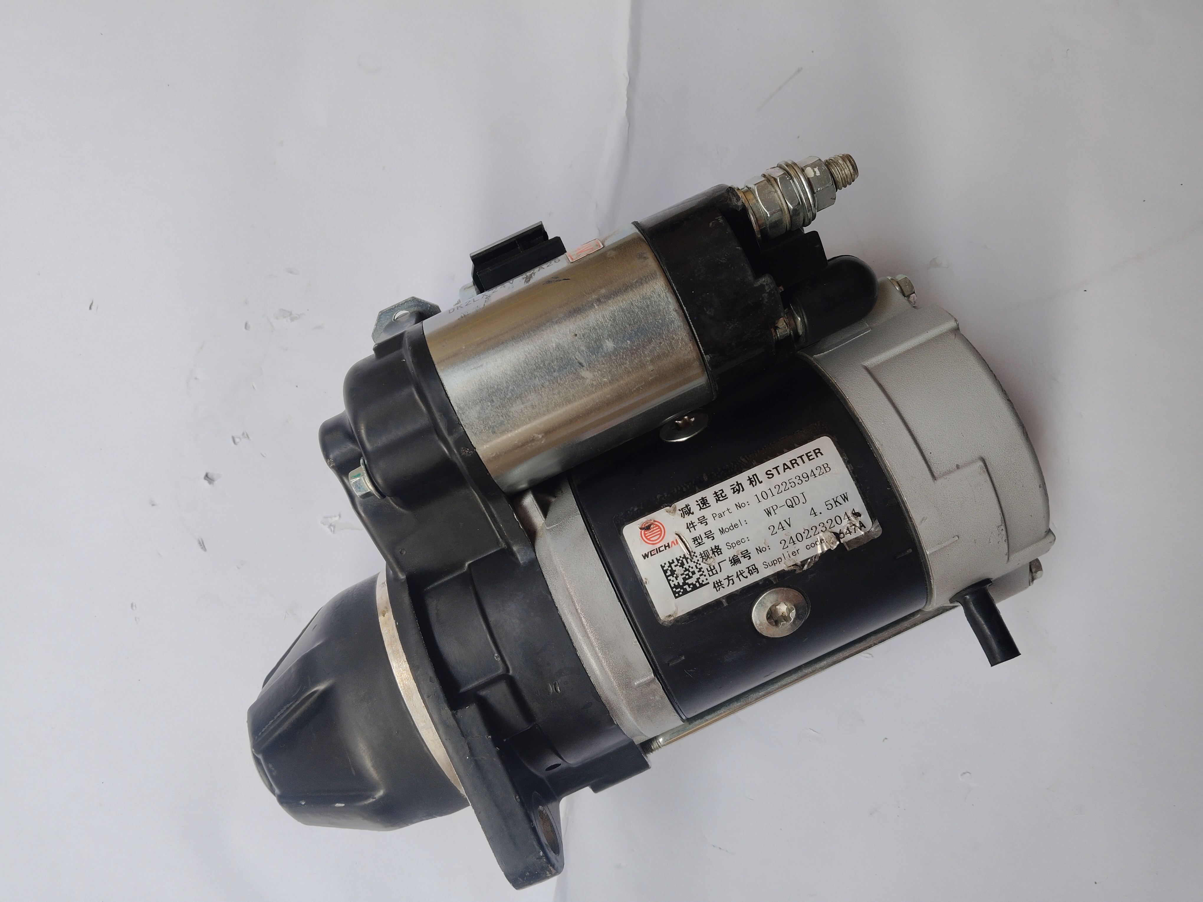 潍柴国六马达1012253942原厂配件