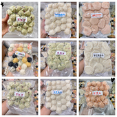 七彩海鲜丸墨鱼章鱼马鲛鱼丸虾丸虾饼新鲜快递商用麻辣烫火锅丸子