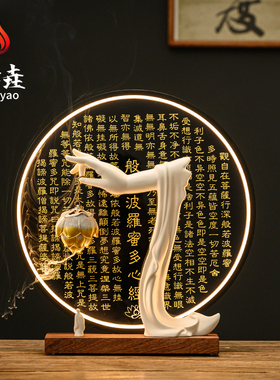 秦垚禅意客厅玄关装饰
