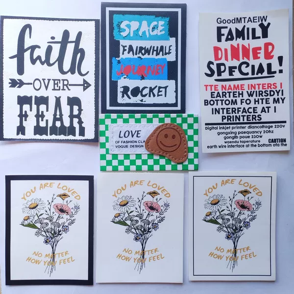 来图 300个辅料软标章仔皮质印花印唛服饰品印字可车0.8布标皮标,纺织面料/辅料/配套,印唛/织唛,淘宝优惠券,粉丝福利购,淘宝优惠卷