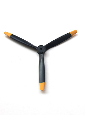 Dynam迪乐美塑胶11x7三叶螺旋桨像真机电动桨遥控模型固定翼桨