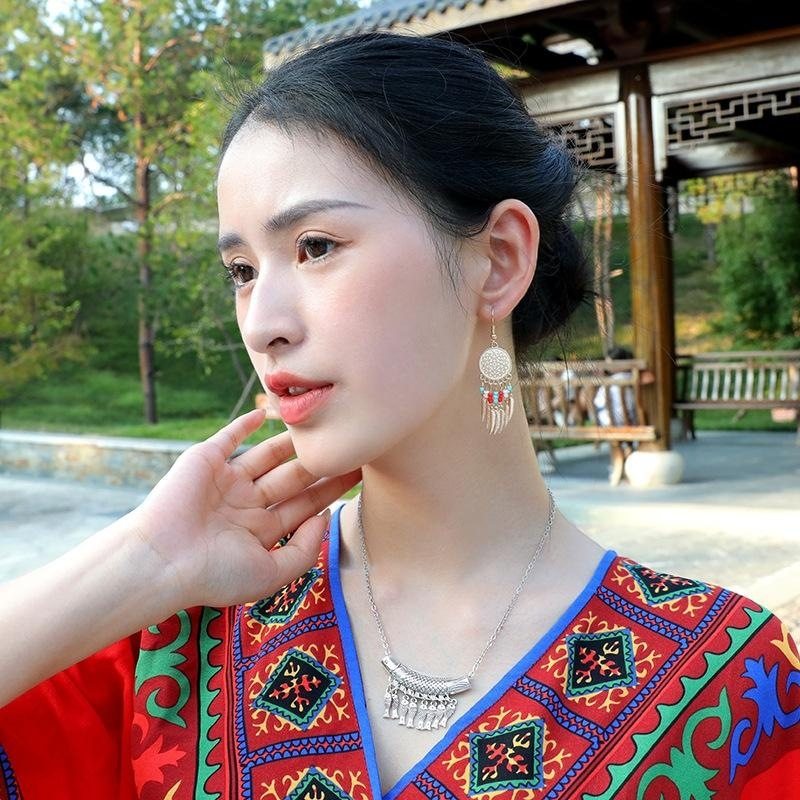 复古民族风耳饰品波西米亚民族风耳环轻奢复古风耳坠波西米亚气质,饰品/流行首饰/时尚饰品新,耳环,淘宝优惠券,粉丝福利购,淘宝优惠卷