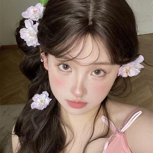 小红书同款樱花包出片樱花发夹