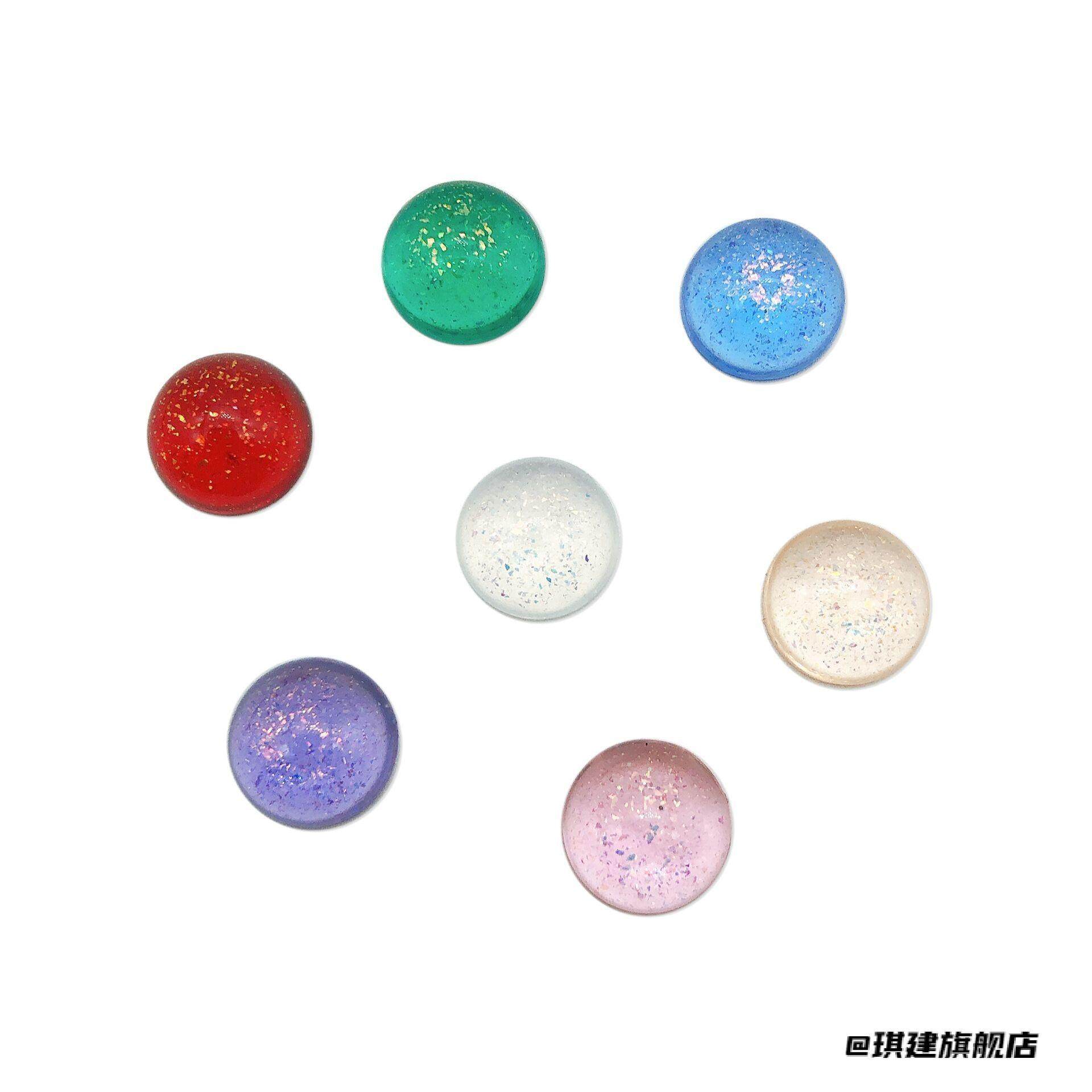 时尚光面古风玩偶眼睛材料发簪戒面饰品金粉贴片多功能半圆圆形,饰品/流行首饰/时尚饰品新,其他DIY饰品配件,淘宝优惠券,粉丝福利购,淘宝优惠卷