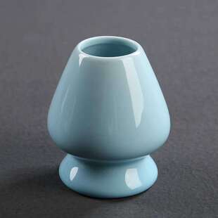 陶瓷 抹茶粉日式茶筅座茶筅托抹茶工具 仿宋点茶配件