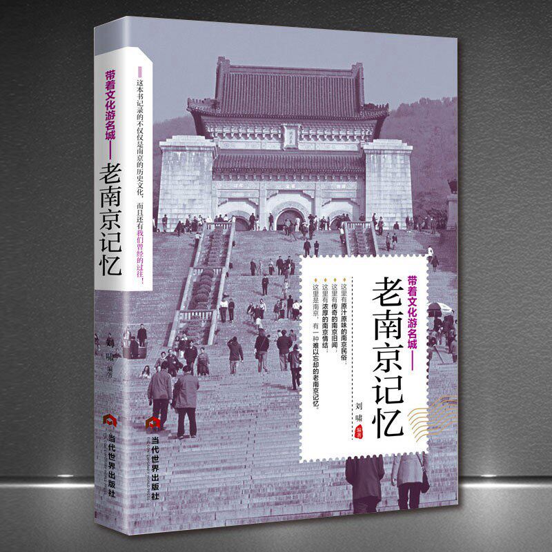 老南京记忆正版南京旅游书名城古迹追溯人文奇趣感受历史沧桑领略老城