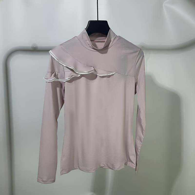 特价高尔夫长袖t恤女 2025初秋新GOLF服装速干上衣运动球衣polo衫