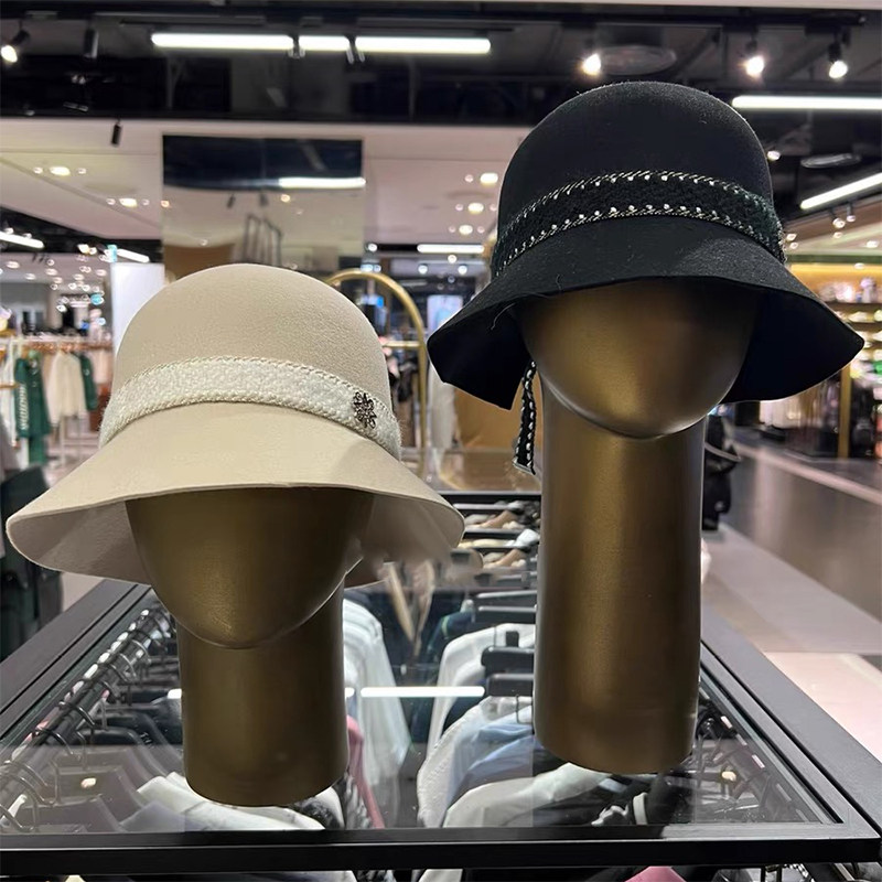 特价 秋冬高尔夫帽女 高尔夫大檐帽 渔夫球帽防晒透气遮阳丝带