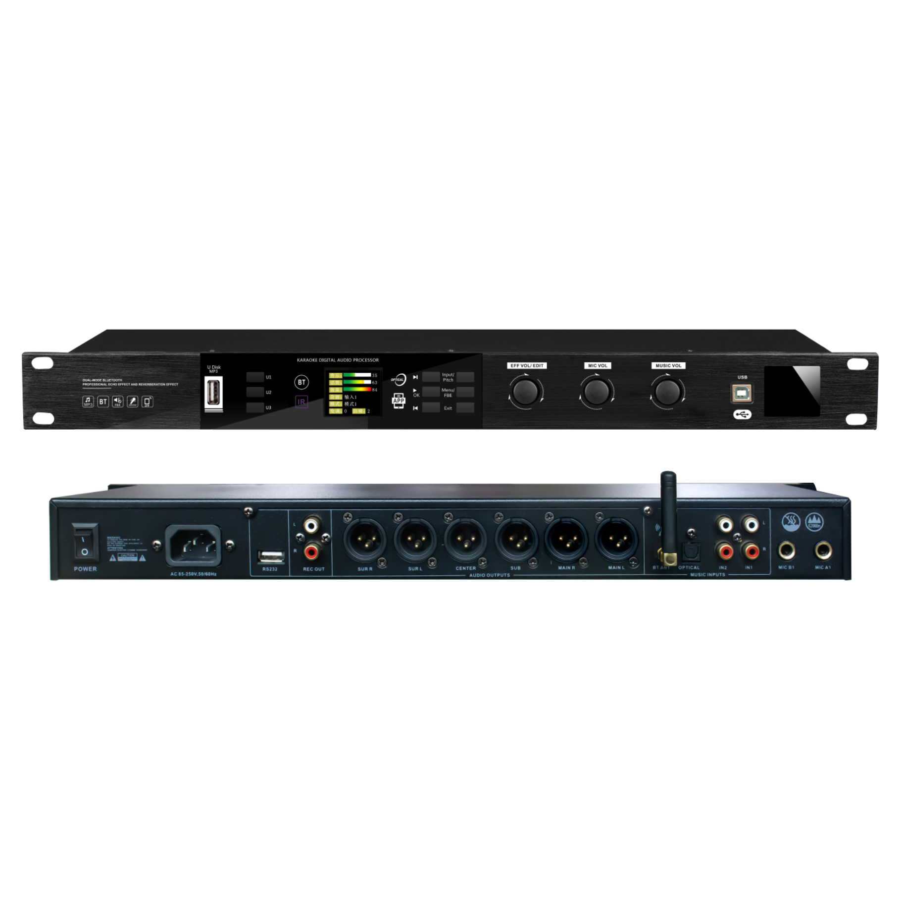 悠普仕 DSP-K51 数字效果器