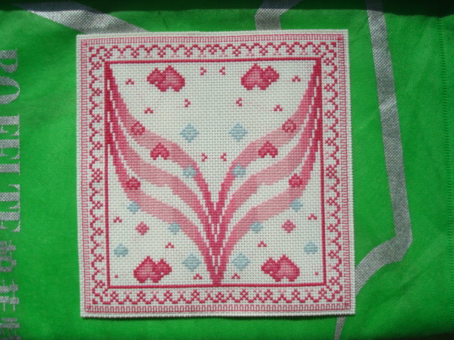 纯手工十字绣钱包成品 KEC女款 现货 长款 快乐心情 白色底布现货