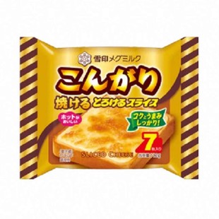 在途进口日本进口 雪印 三明治烘烤拉丝奶酪芝士片