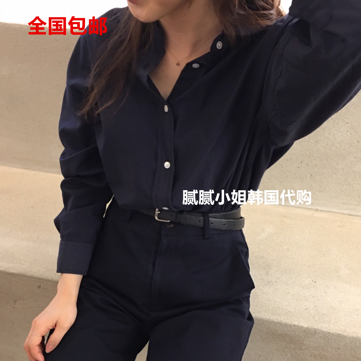 韩国 Vegetable 夏新 薄款 衬衫