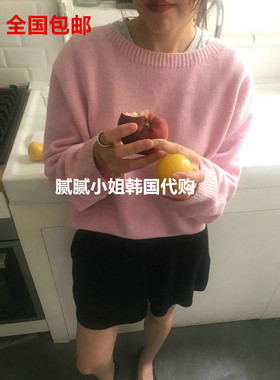 韩国Vegetable123606秋冬30%羊绒70%羊毛 一片式 毛衣