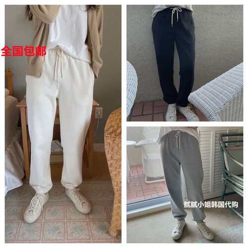2026早秋新韩国东大门monique时尚百搭卫裤082611