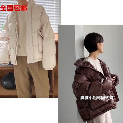 2025冬季韩国东大门代购3another短款温柔羽绒服