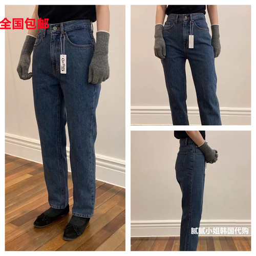 韩国高品质Vegetable112308 冬美国进口Cone1oo棉复古牛仔裤