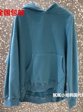 直播款 秋冬韩国东大门代购minimarket-b洋气加绒连帽卫衣101701