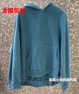直播款 秋冬韩国东大门代购minimarket-b洋气加绒连帽卫衣101701