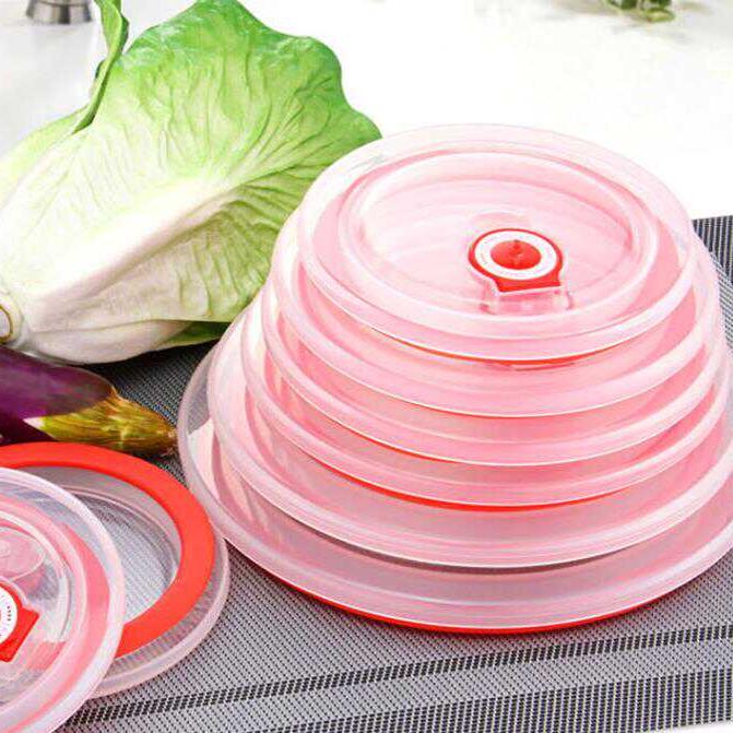 盖子配件通用硅胶微波炉保鲜盒