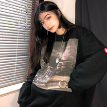 LIFECAVEMPT东京星空夜景卫衣CE长袖 日潮牌原宿风上衣男女ins超火