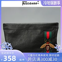 Сумка с петлей на руку, кожаная маленькая сумка клатч, новая коллекция, из натуральной кожи, в корейском стиле