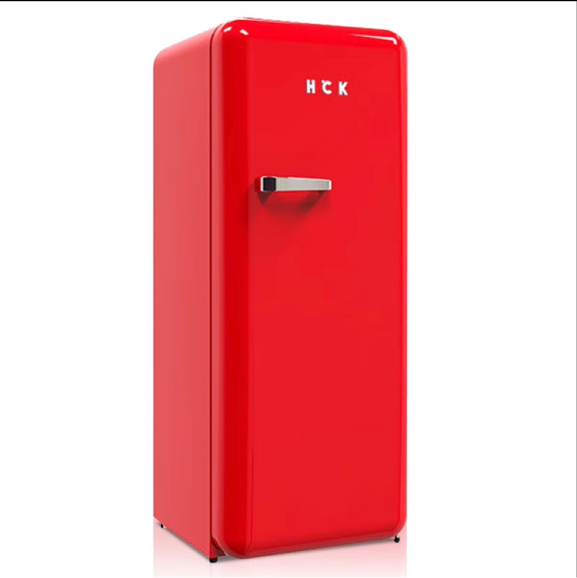 HCK哈士奇复古单门130GGA冷藏冷冻客厅大容量高颜值大容量冰箱 大家电 复古冰箱 原图主图