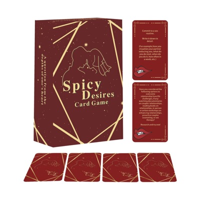 情侣游戏Spicy Desires Card Games烈焰之欲桌游互动游戏英文卡牌