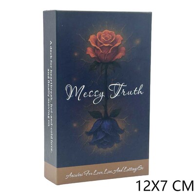 英文Messy Truth Card Game混乱真相预言神谕 天地盖12X7卡牌游戏