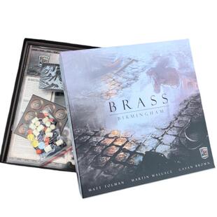 工业都市 工业革命伯明翰 brass 策略推理 大型棋盘游戏 英文桌游