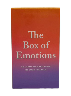 情绪情感心灵疗愈 情感解密卡The Box of Emotions 80张 英文卡牌