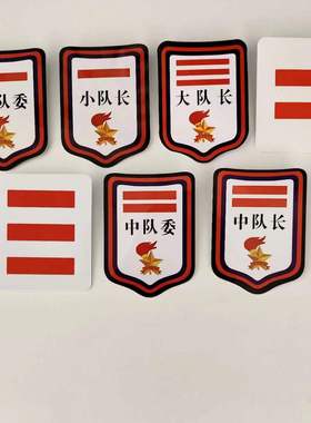 中队长二道杠小队长标志一道杠大队长三道杠大队委中队委小学生组