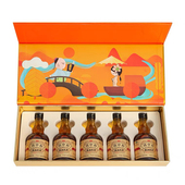 致中和牌五加皮酒正合吾意礼盒32度125ml 5瓶盒装