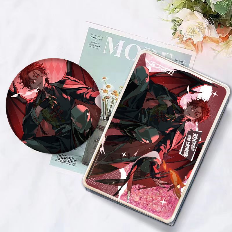 25新款时光代理人VEIN同人徽章吧唧流沙立摆件亚克力卡砖同人