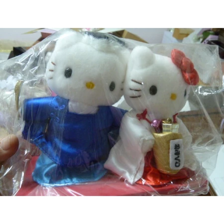 kitty日本和服情人情侶新人新郎新娘娃娃