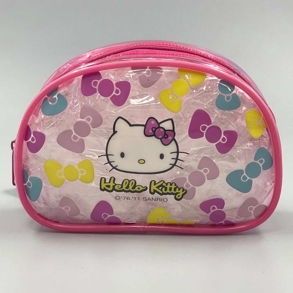 三丽鸥 HELLO KITTY 半圆轻巧化妆包