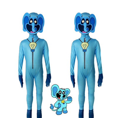 紧身衣波比的游戏时间微笑动物