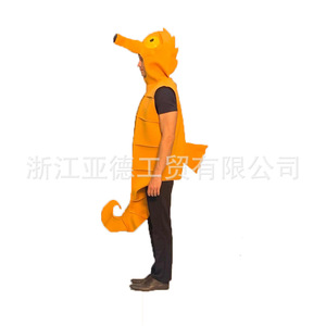 成人万圣节扮演海洋生物连体服