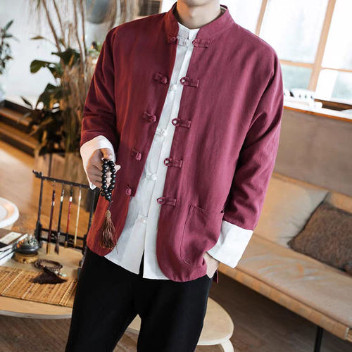 新中式唐装古装改良汉服茶禅服