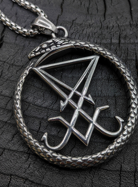 钛钢暗黑小众朋克饰品首饰