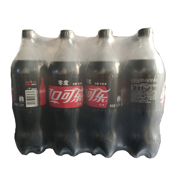 ¿É¿Ú¿ÉÀÖÁã¶È1.25L 12Æ¿ÕûÏä ÎÞÌÇ̼ËáÒûÁÏÆûË® ´óƿװ ±±¾©°üÓÊ