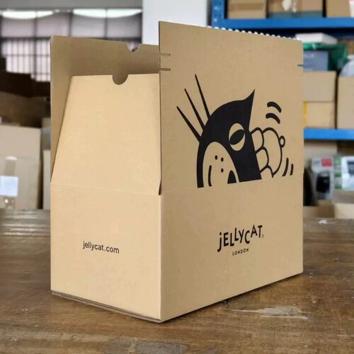 jc撕拉纸箱礼盒礼品包装外包装箱玩偶打包快递箱