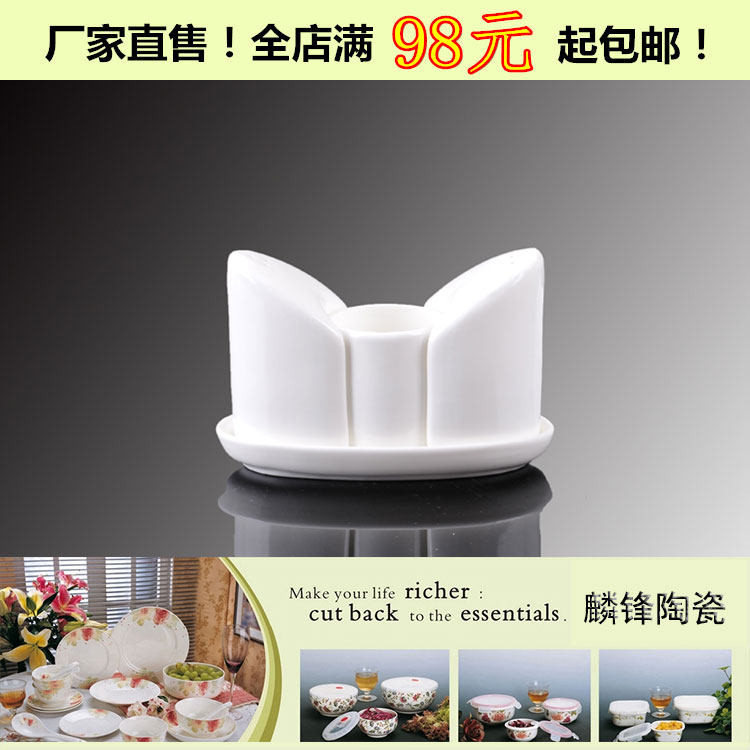 white ceramics Cruet Seasoning Box salt-and-pepper English Toothpick Holder hotel Restaurant Four piece suit Tastein the Kitchen/Cooking utensils , Kitchen Gadgets/Kitchen storage , Storage jars/Kitchen storage containers , Seasoning bottles  category - from Buy2taobao.com to provide professional Taobao agent buy service