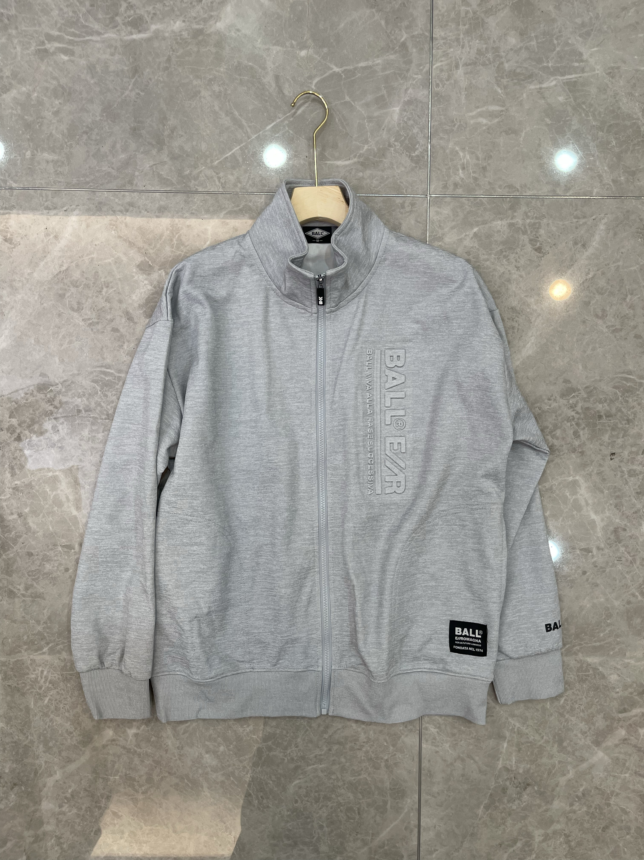 BALL日单男装立领拉链外套春秋休闲立领夹克上衣南潮流男户外外套