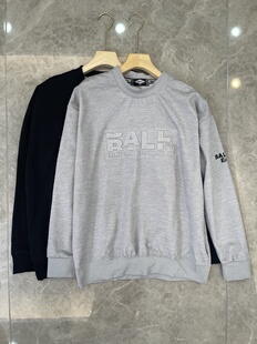 保暖内搭 圆领套头卫衣简约长袖 日单小众品牌BALL男装 休闲卫衣男装