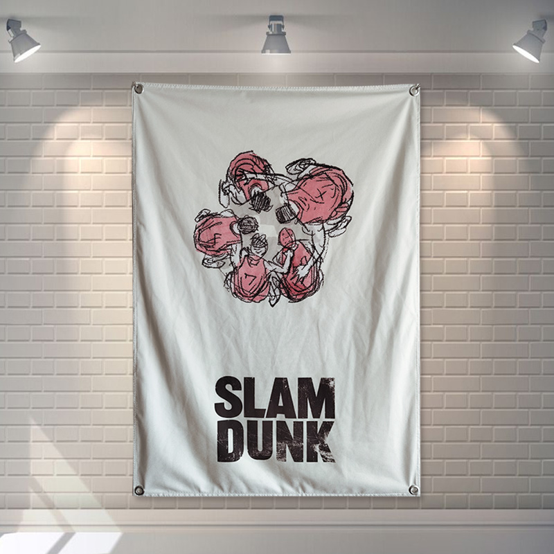 出租房动漫挂旗挂布墙饰灌篮高手