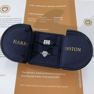 英国设计师TopWhit新款HW仿真钻戒HARRYWINSTON现场替代用男女活