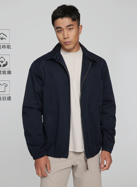 【ABCD系列】bayport棉府绸美式夹克美式飞行哈灵顿夹克男立领