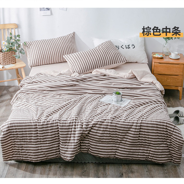 华孚纱线色纺纱AB面天竺棉冬被+单针春秋被 都叫我老盖,床上用品,化纤被,淘宝优惠券,粉丝福利购,淘宝优惠卷